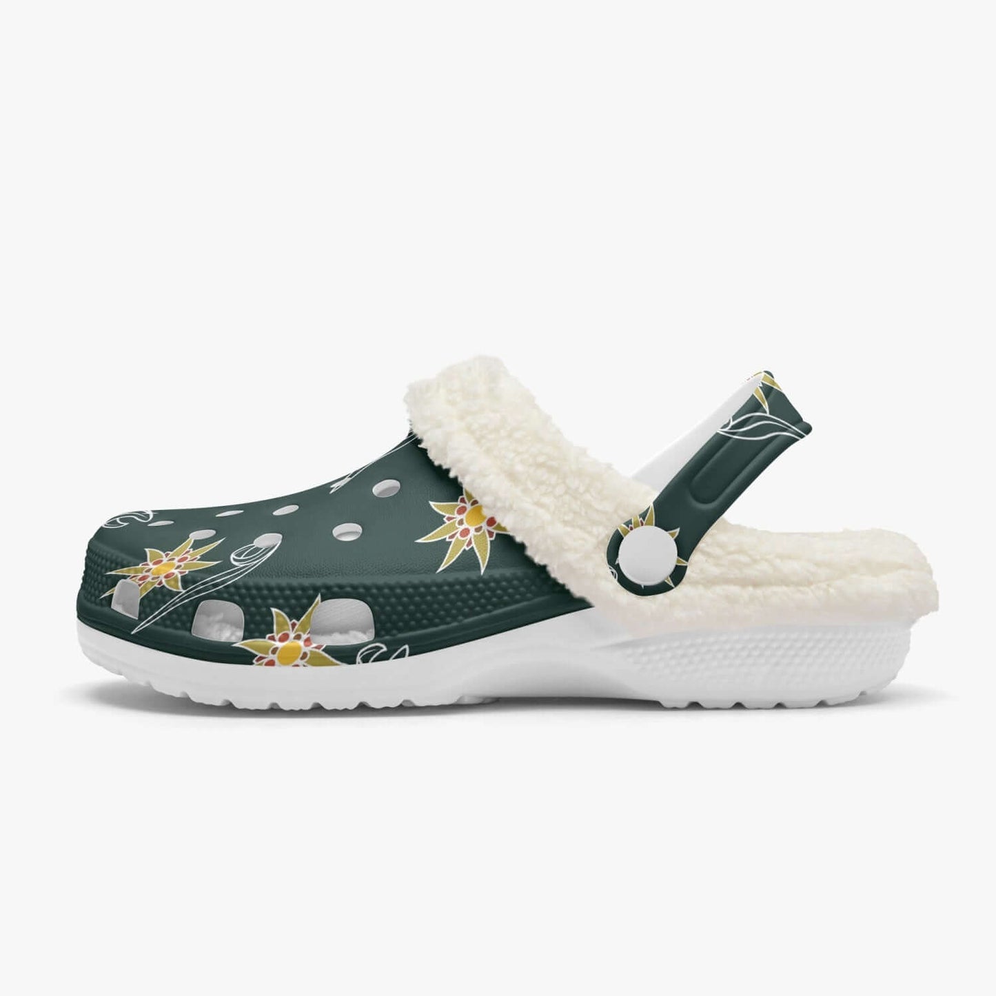 Gefütterte Sandalen/Schlappen Edelweiss