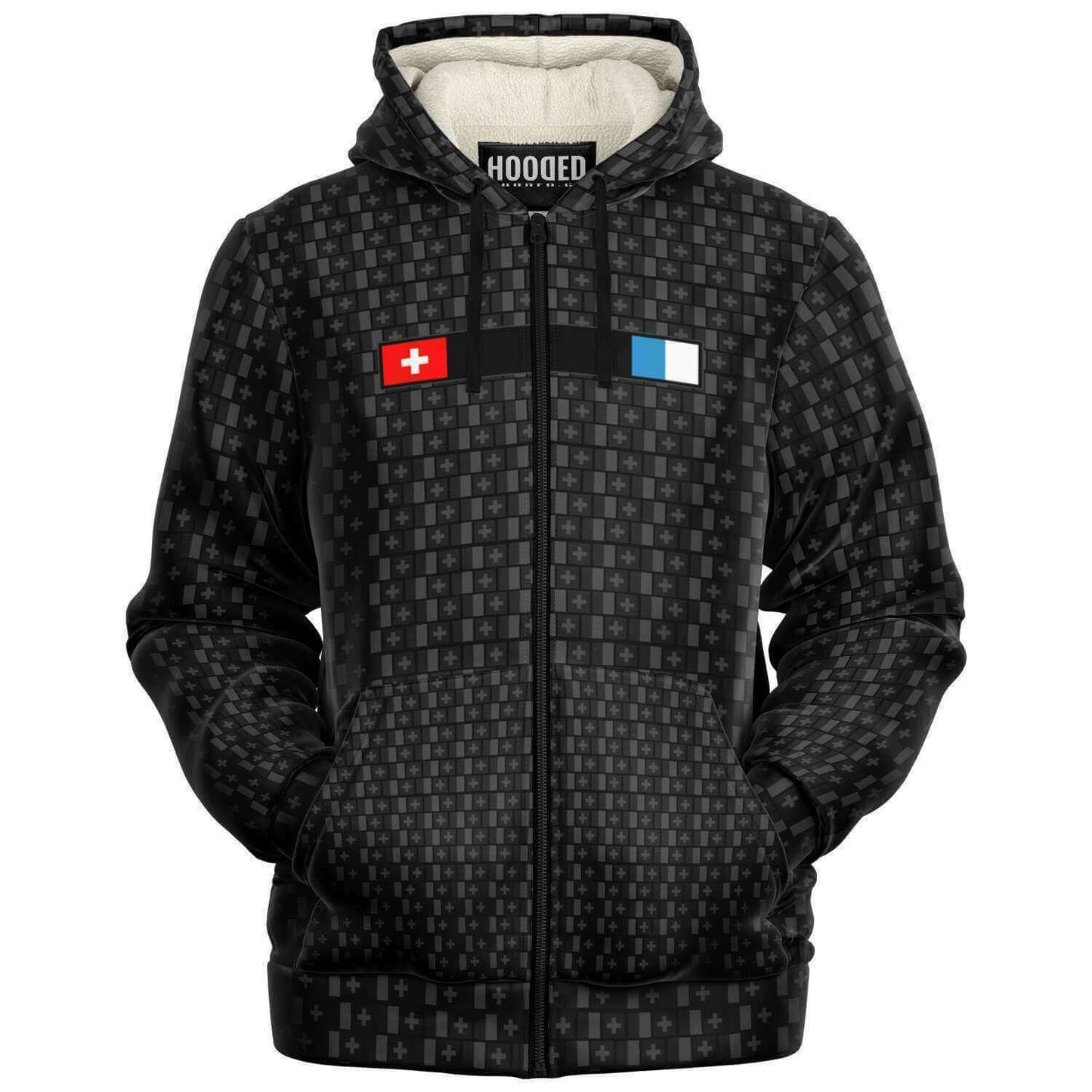 Deluxe Hoodie - Luzern Muster