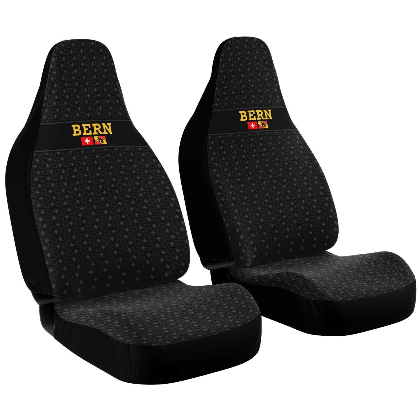 2x Housses de siège auto | Bern motif