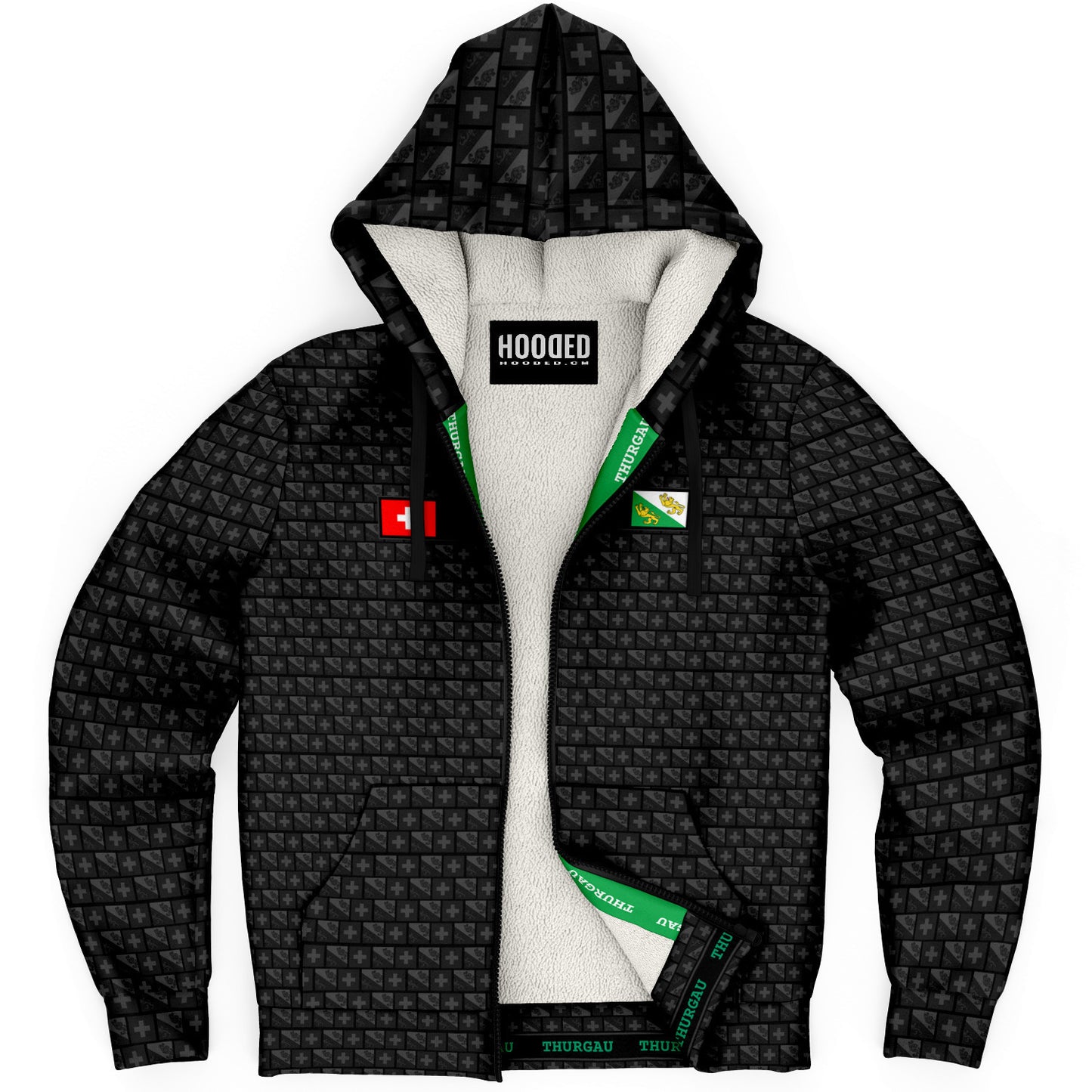 Deluxe Hoodie | Thurgau motif