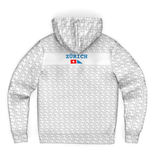 Deluxe Hoodie | Zurich motif blanc