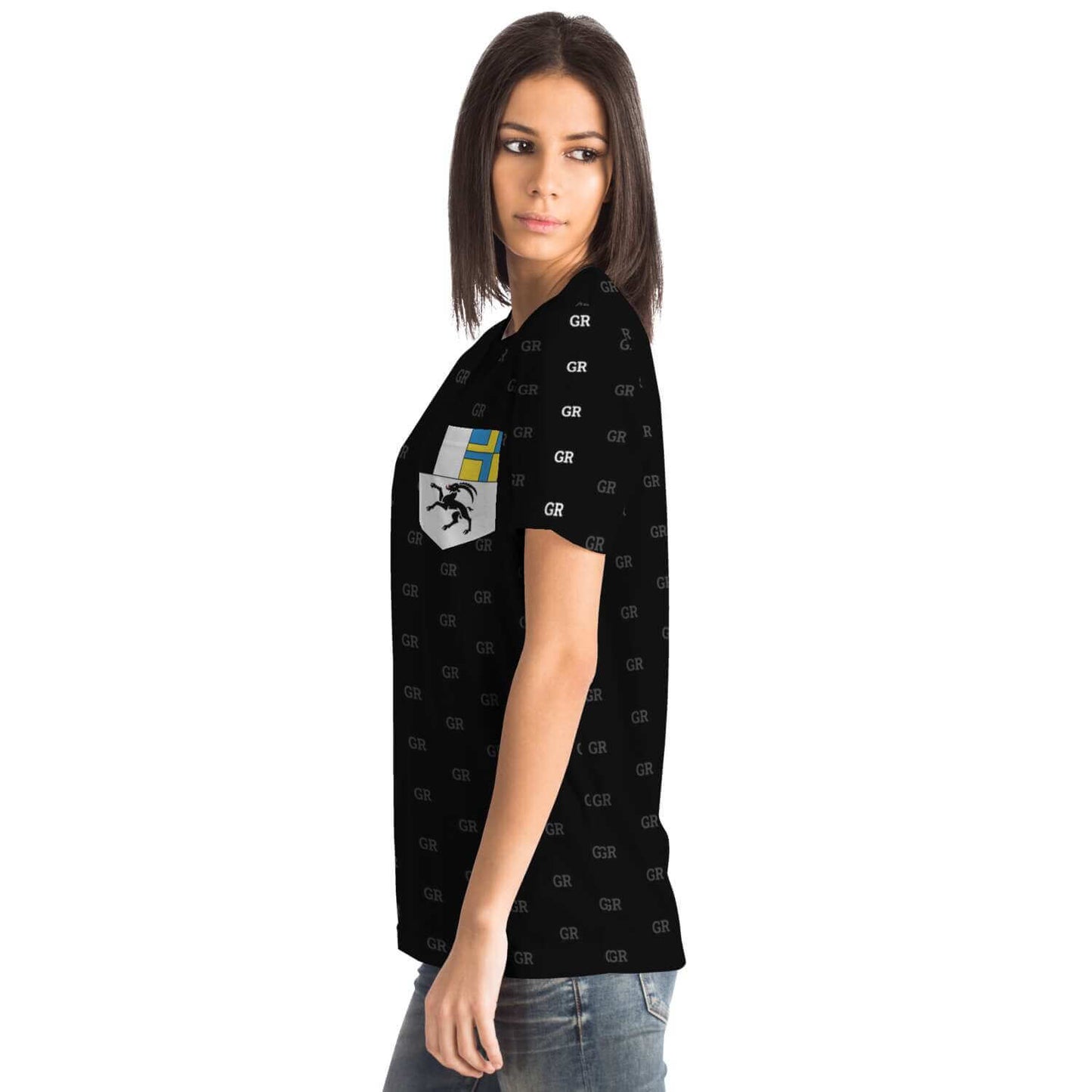 T-shirt AOP - Graubünden