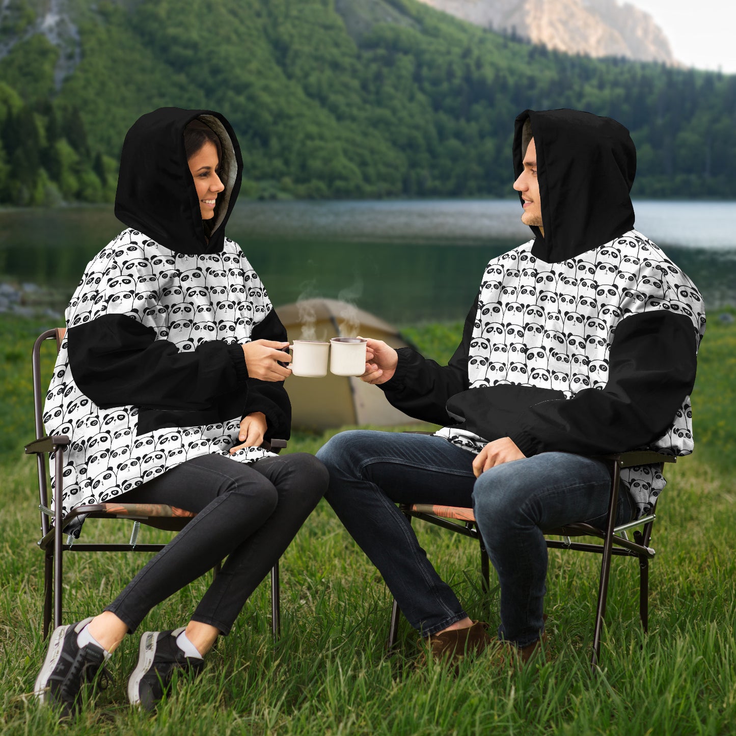 Snug hoodie | Panda