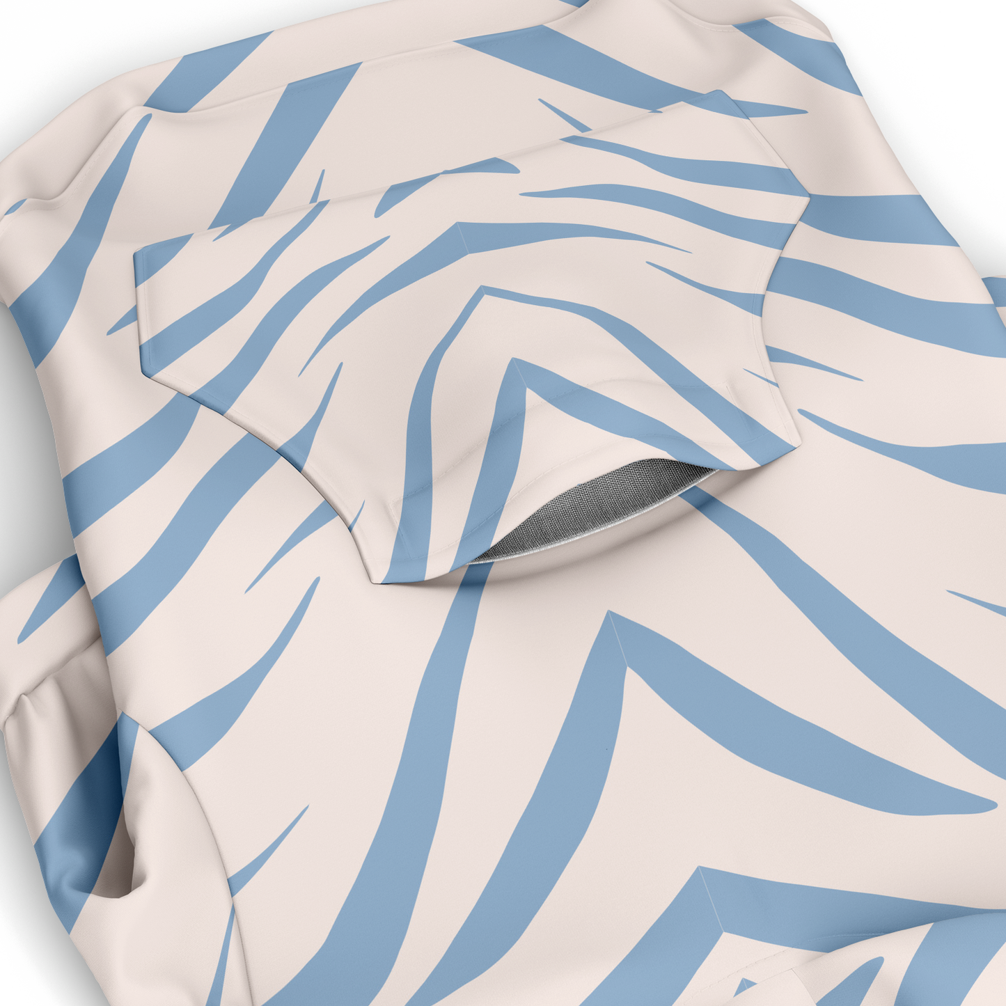 Sweat à capuche zippé pour chiens | Zebra