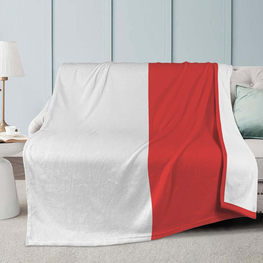 Couverture polaire Soleure drapeau