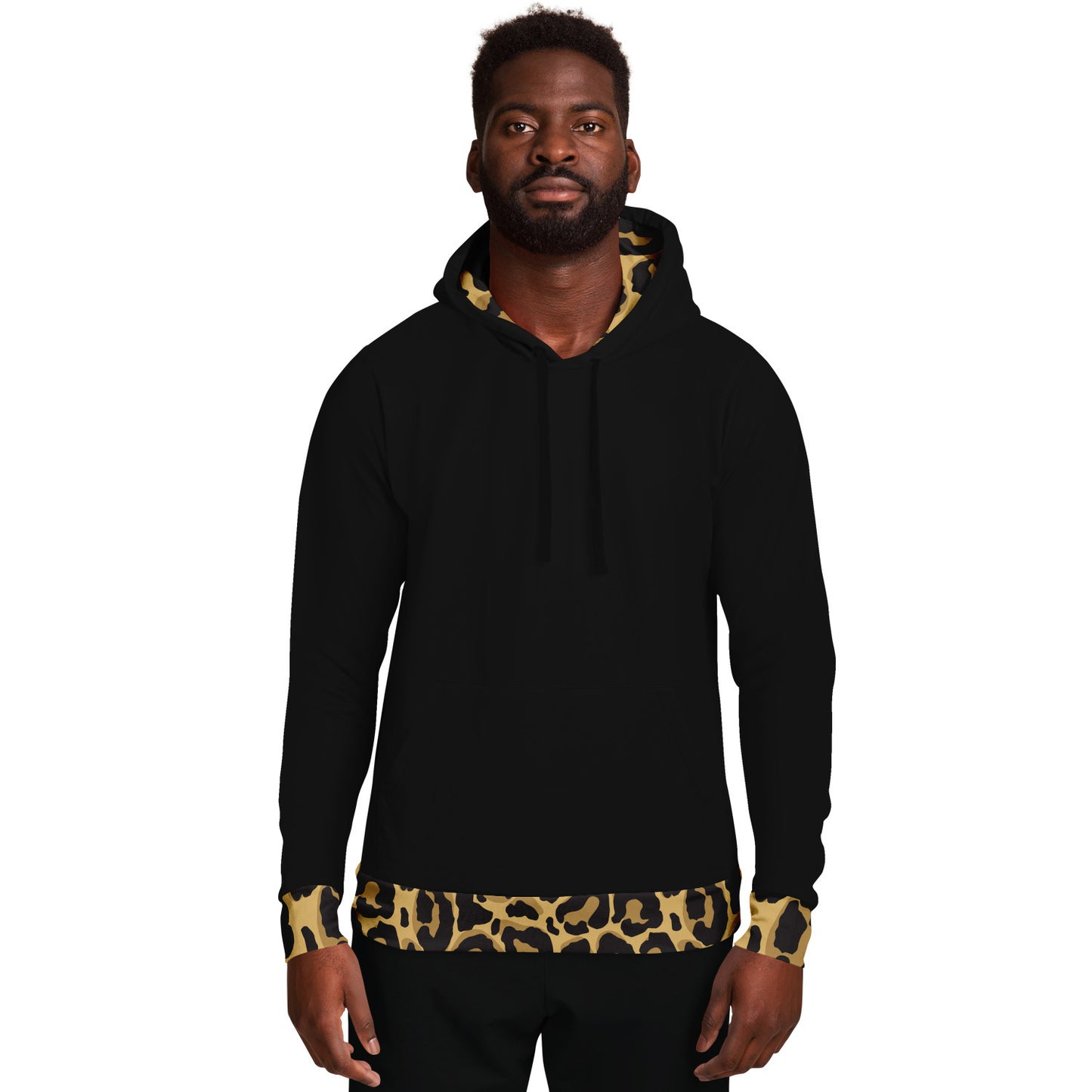Hoodie | Schwarzer Leopard