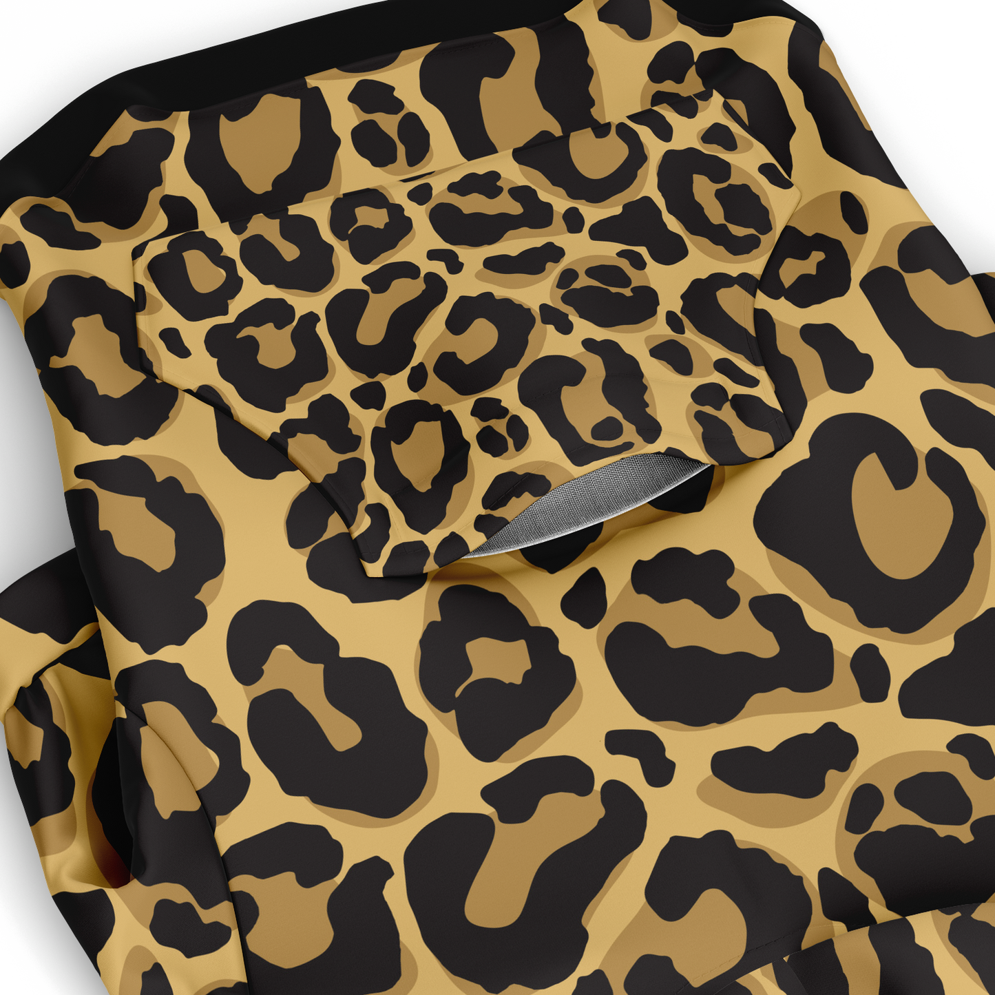 Kapuzenpulli mit Reißverschluss für Hunde | Leopard