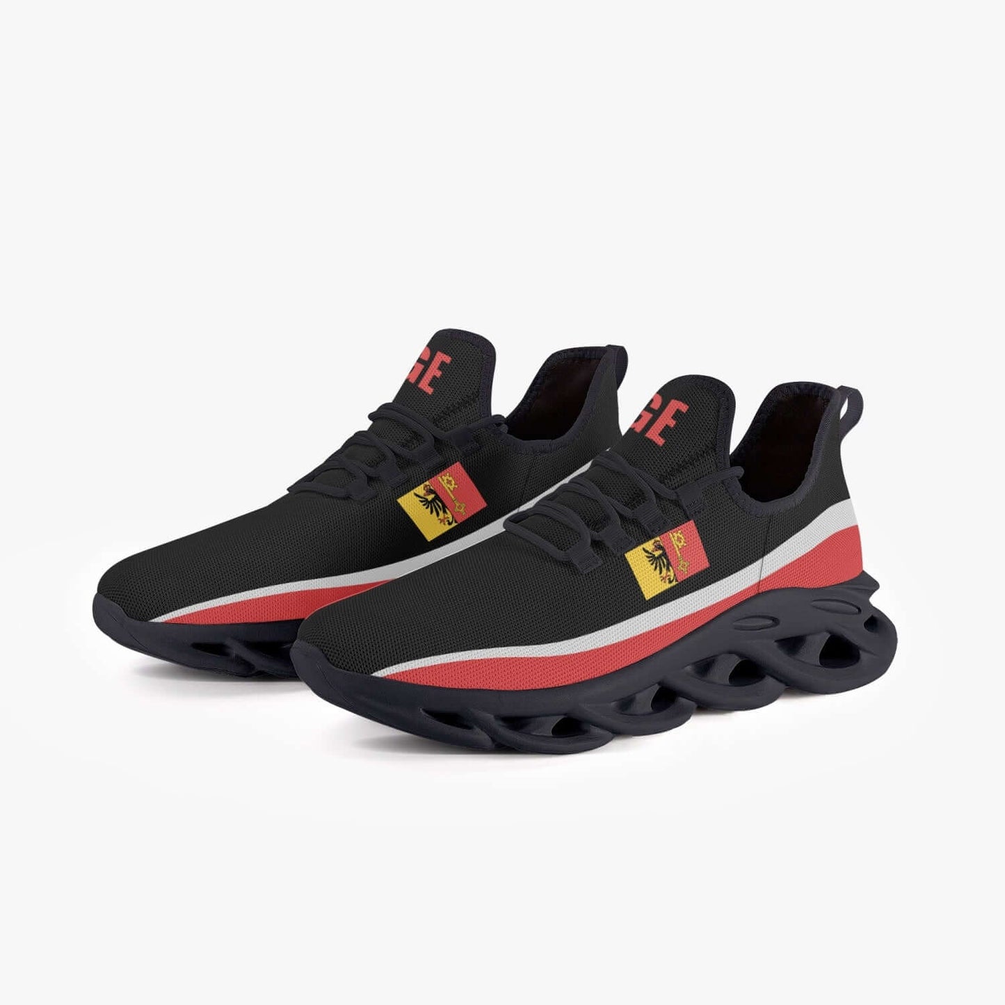 Schwarze Geneva-Sneaker – Herren/Damen