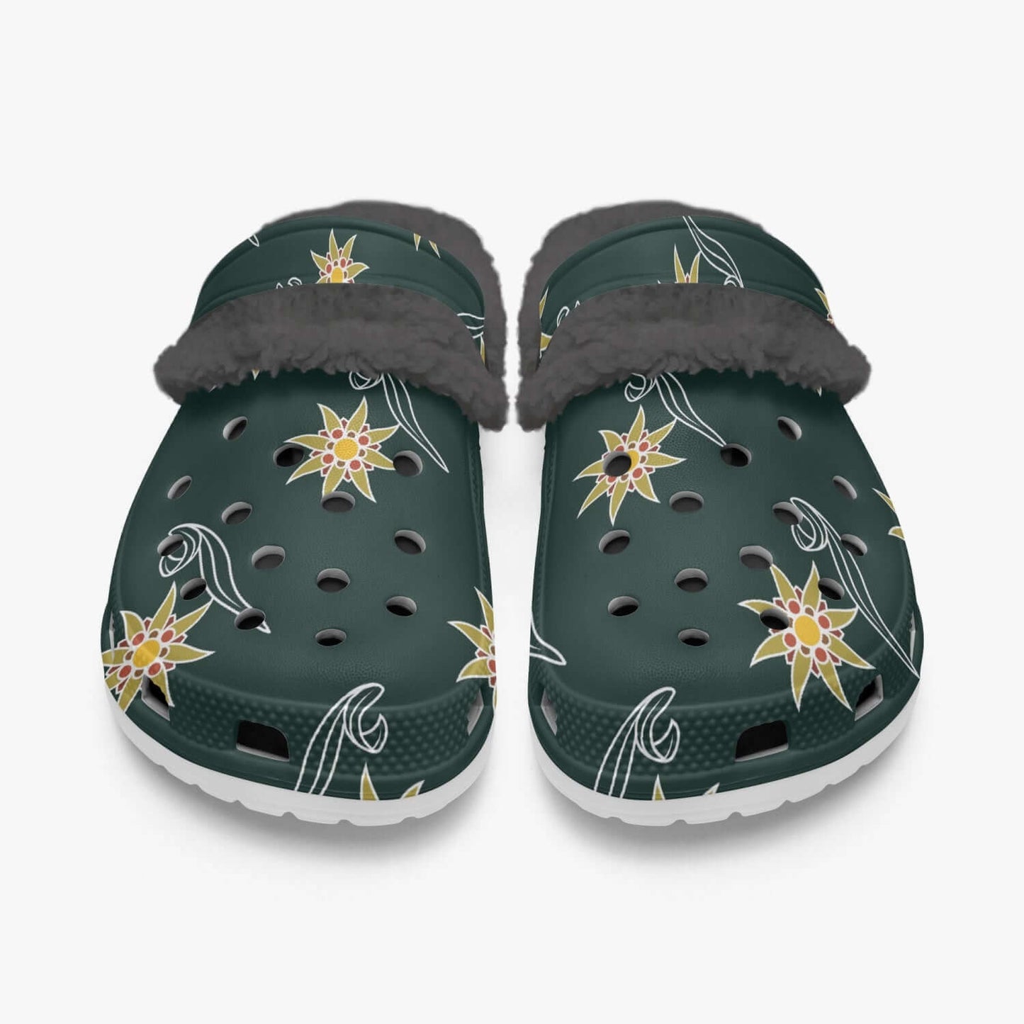 Gefütterte Sandalen/Schlappen Edelweiss