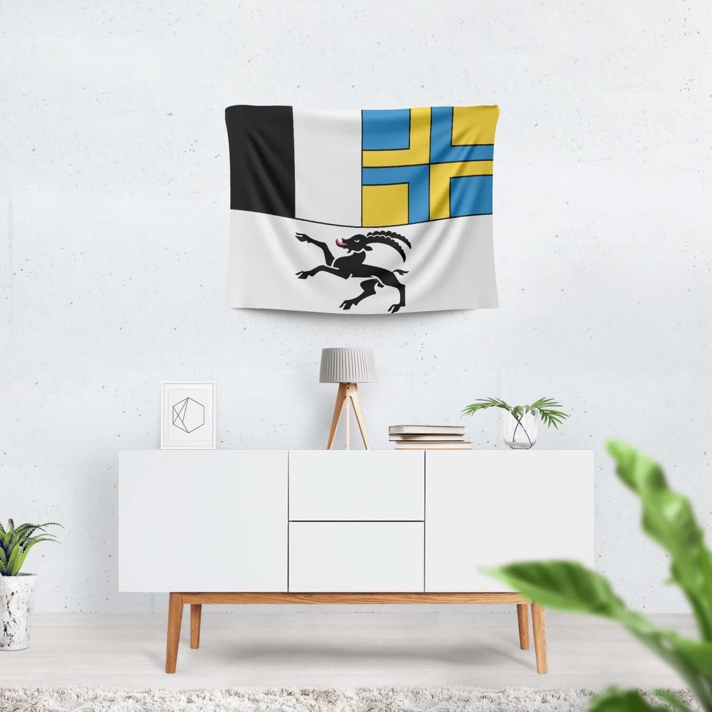 Graubünden - Wandteppich Flagge
