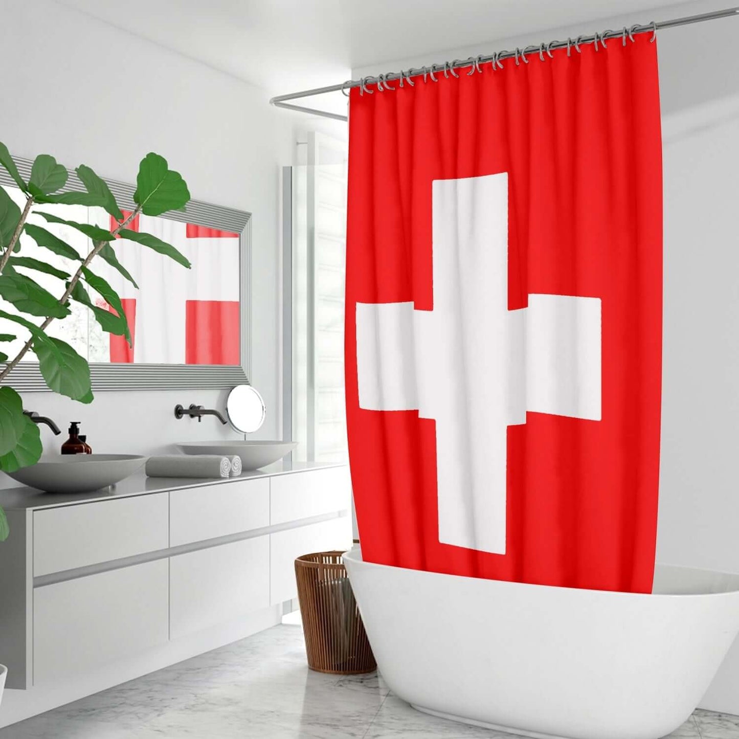 Rideau de douche Suisse