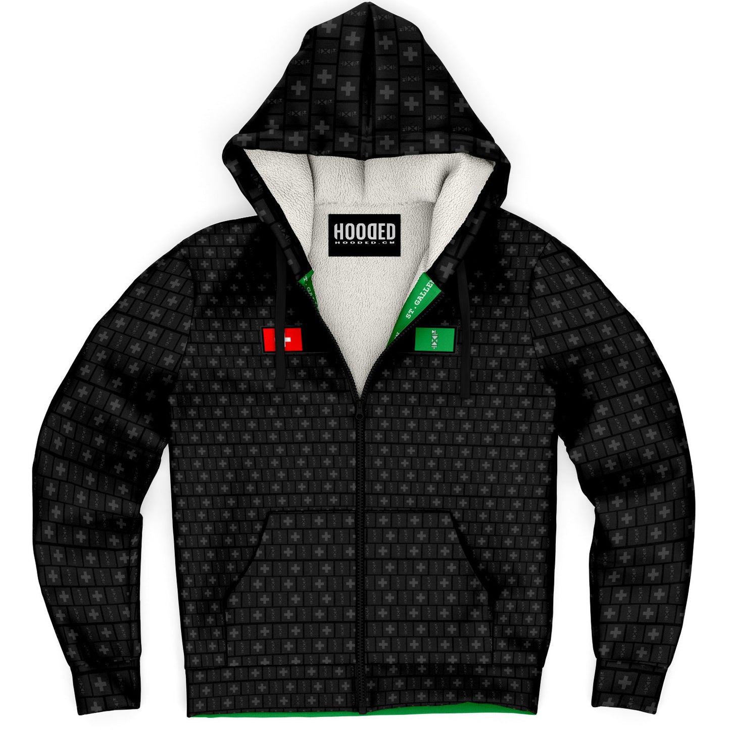 Deluxe Hoodie - St. Gallen Muster