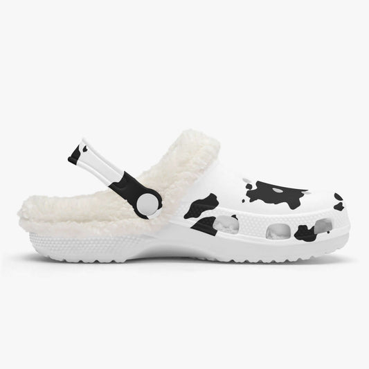 Sandales /claquettes fourrées Vache