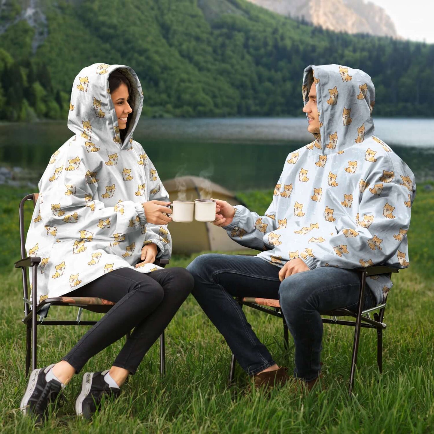 Snug Hoodie - Shiba cute