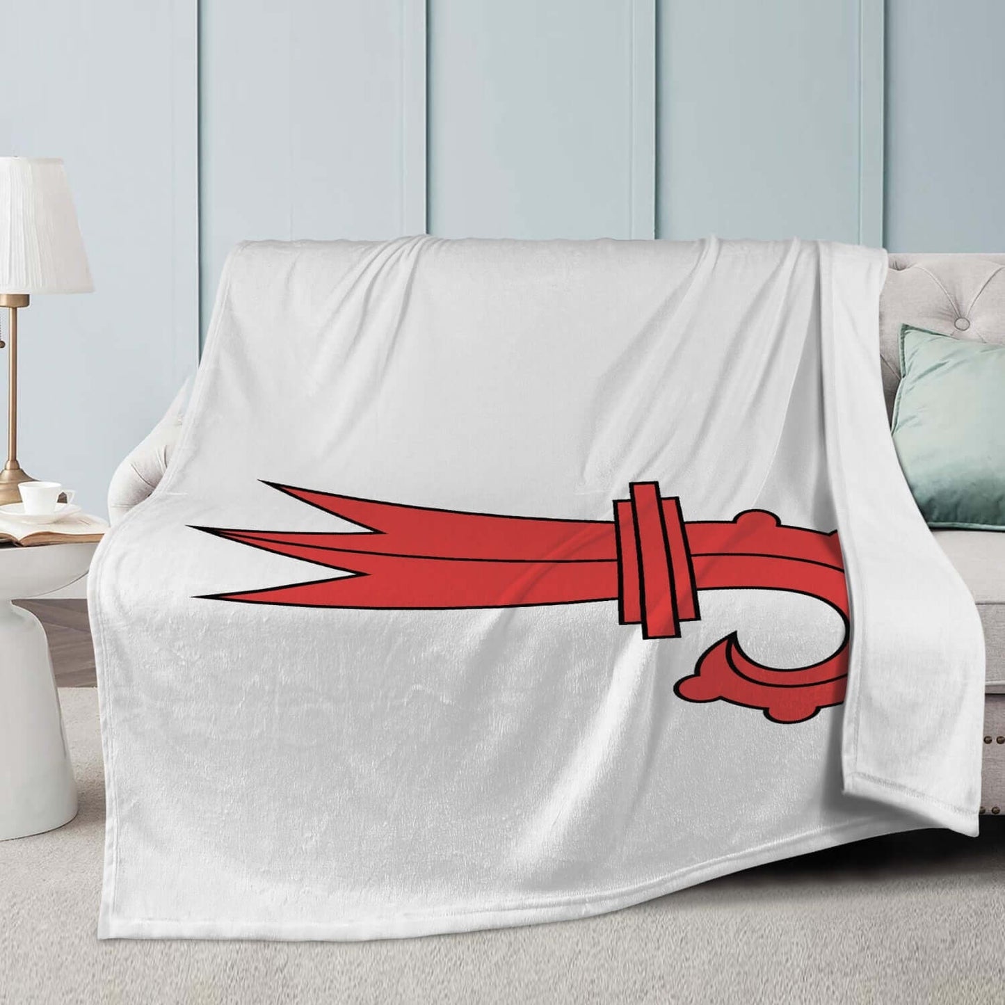 Fleecedecke Basel-Landschaft Flagge