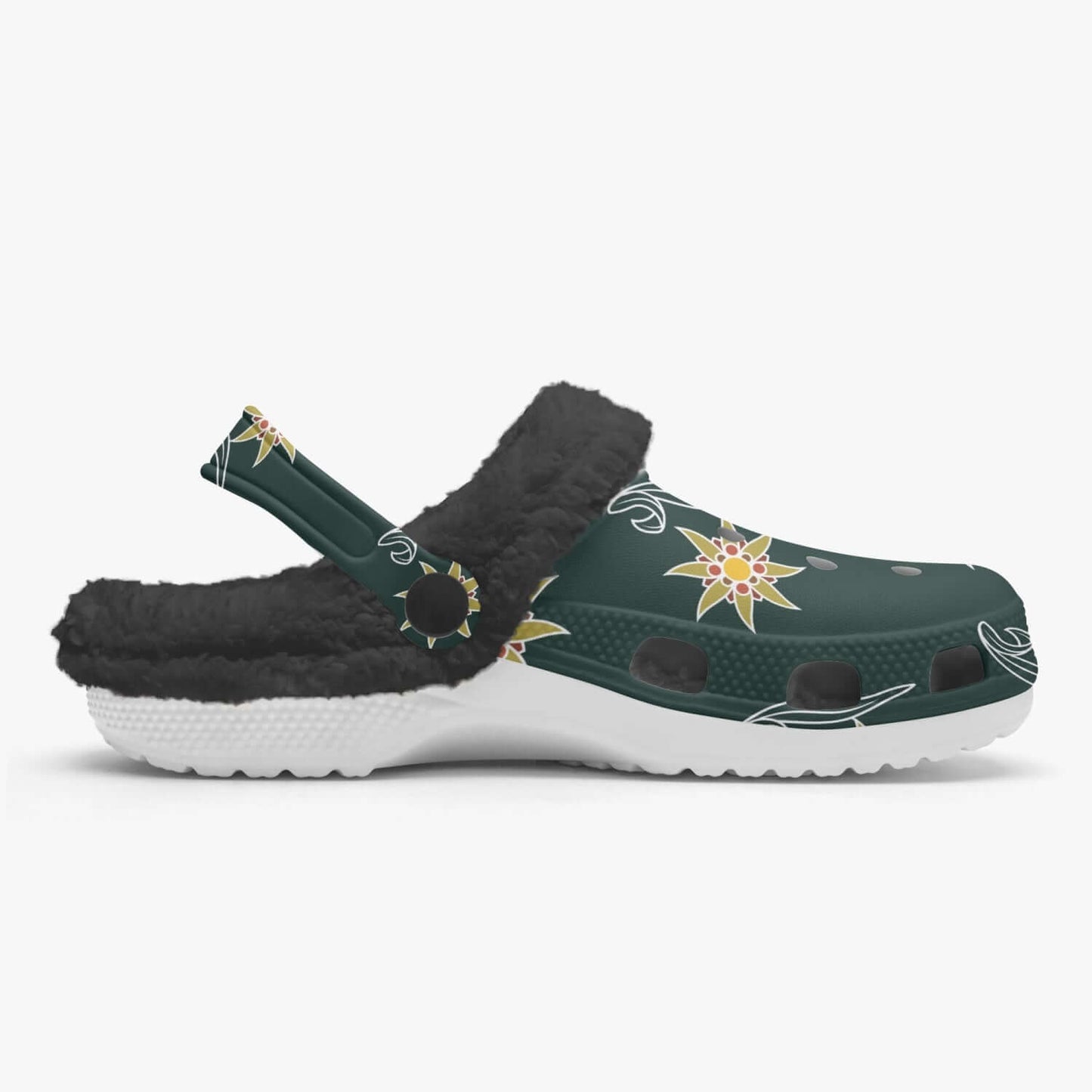 Gefütterte Sandalen/Schlappen Edelweiss