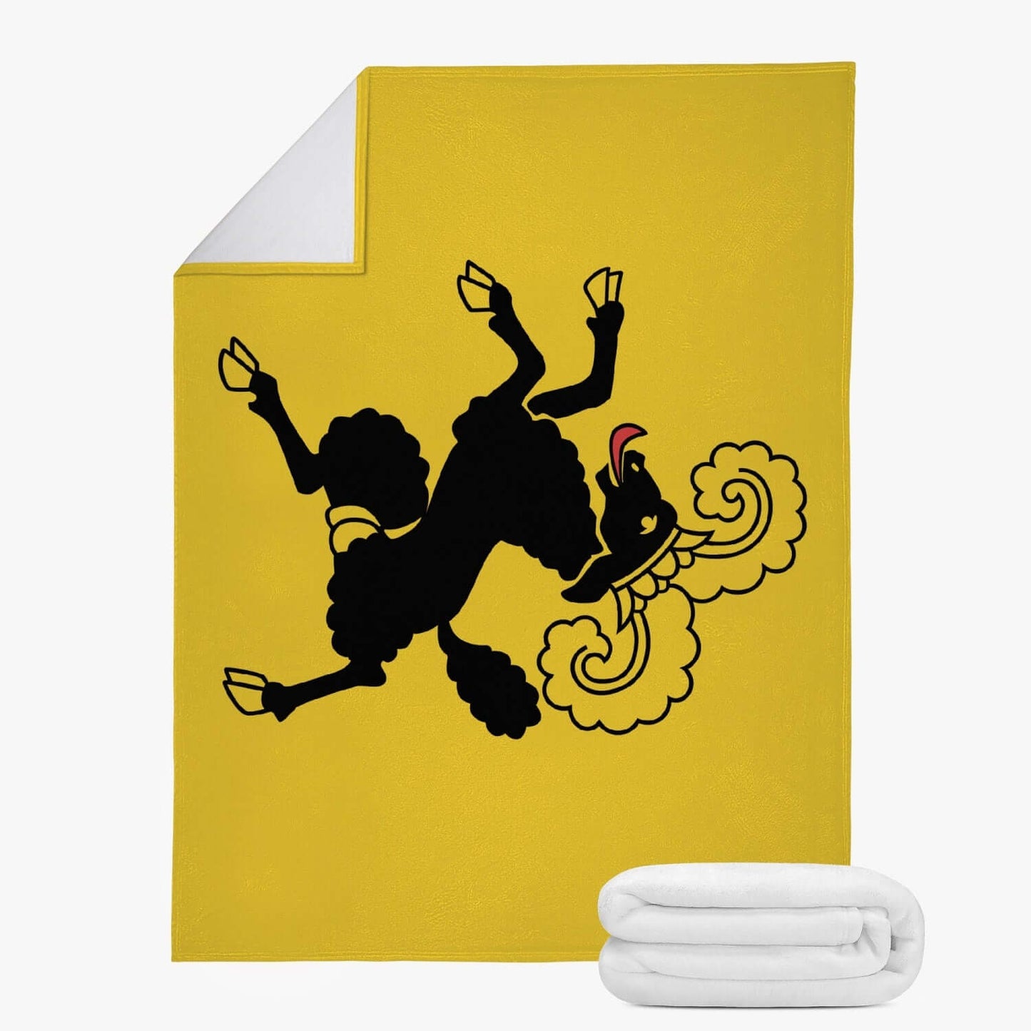 Couverture polaire Schaffhouse drapeau