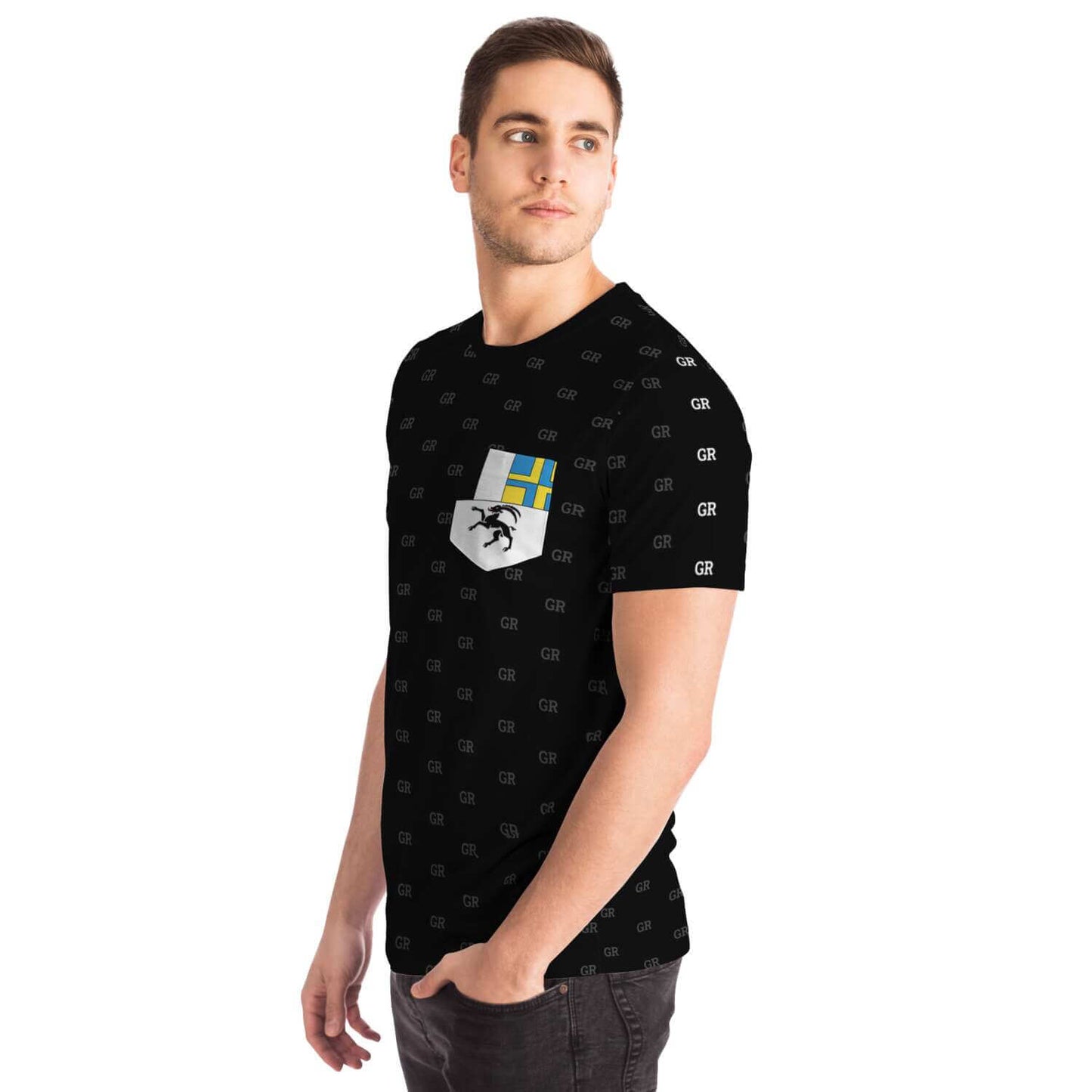 T-shirt AOP - Graubünden