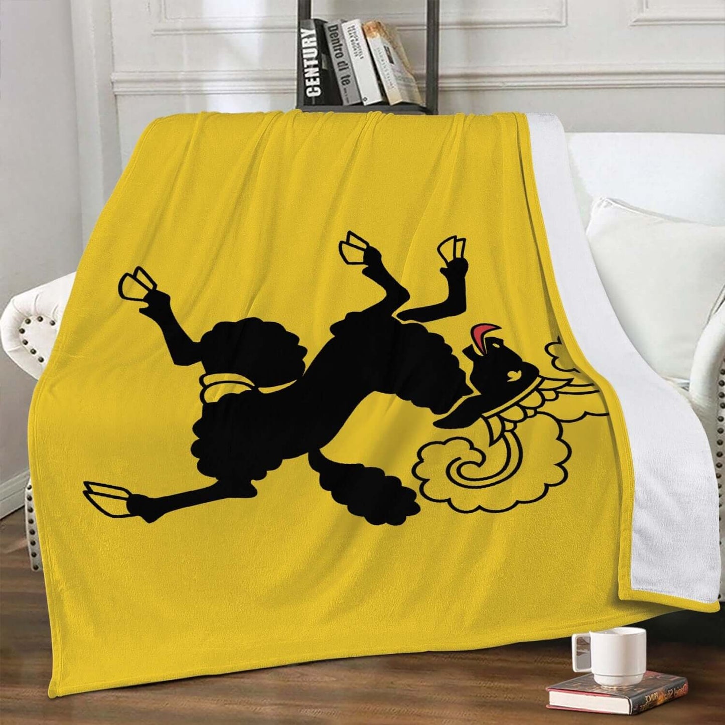 Couverture polaire Schaffhouse drapeau
