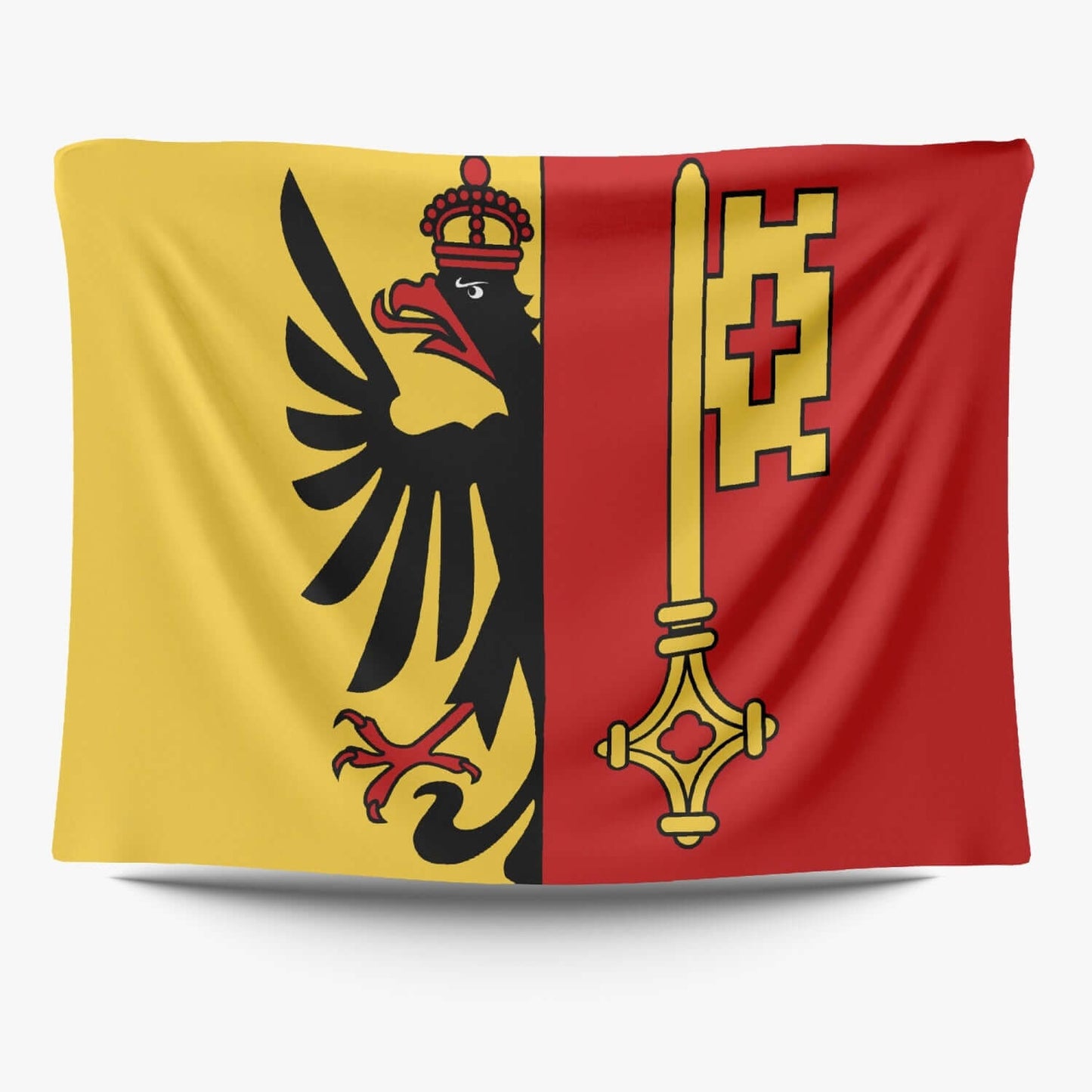 Genf - Wandteppich Flagge