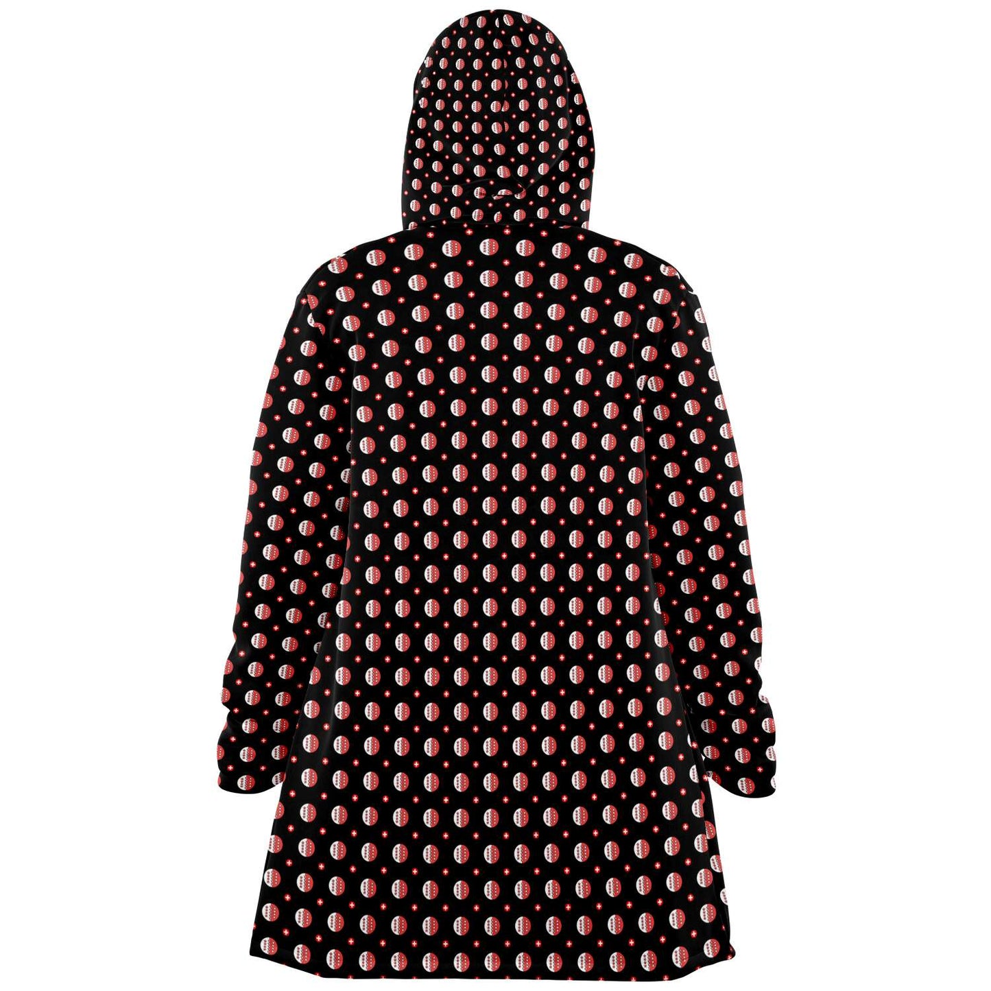 Microfleece Cape Coat | Walliser Muster