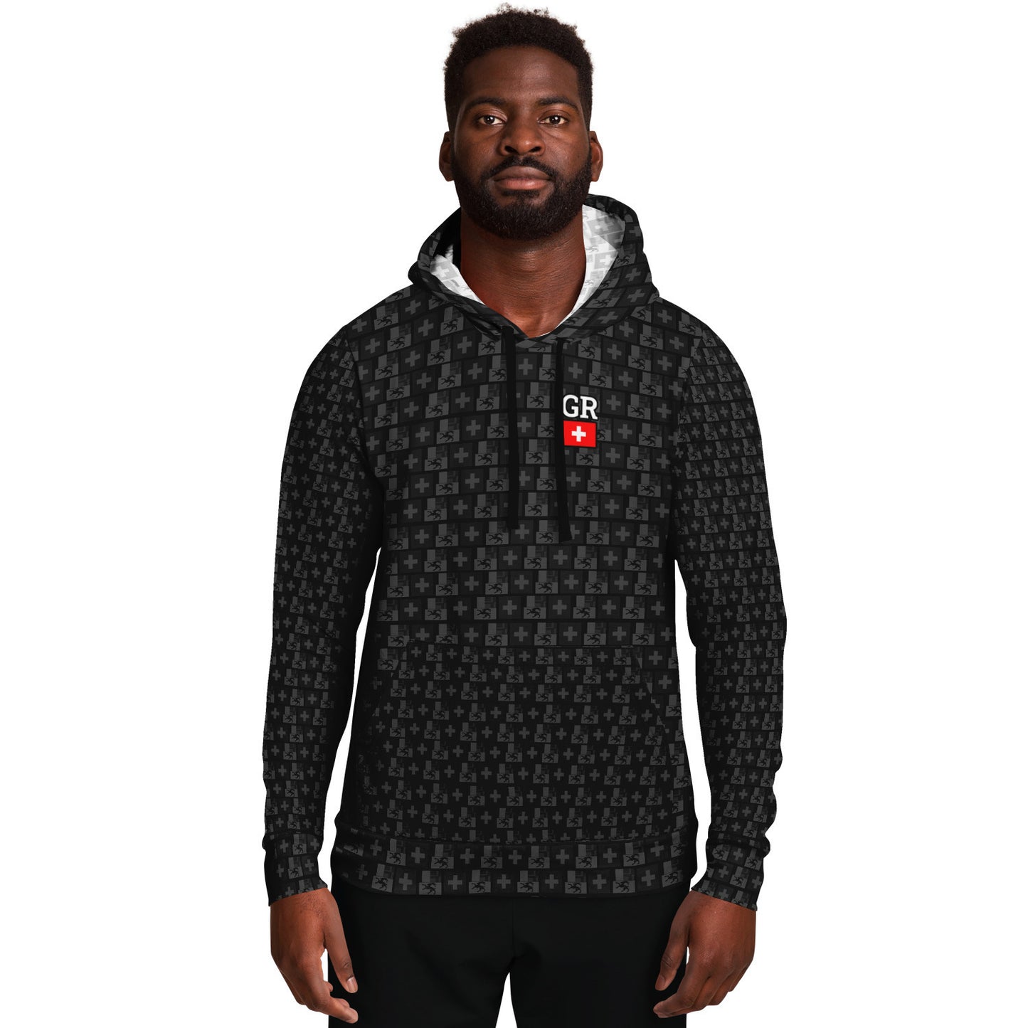 Hoodie | Grisons motif
