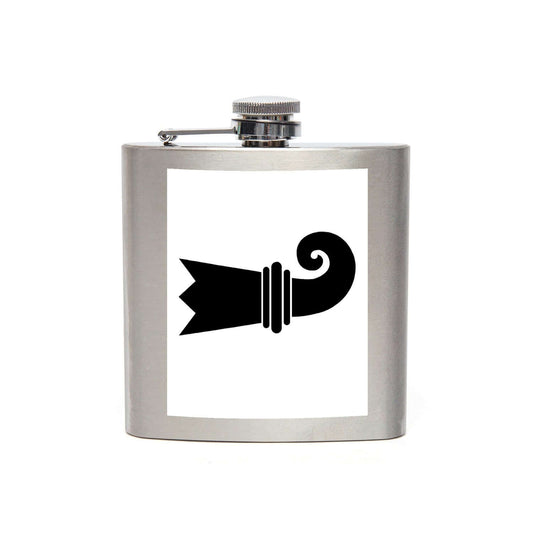 Bâle-Ville Flasque de poche acier inoxydable