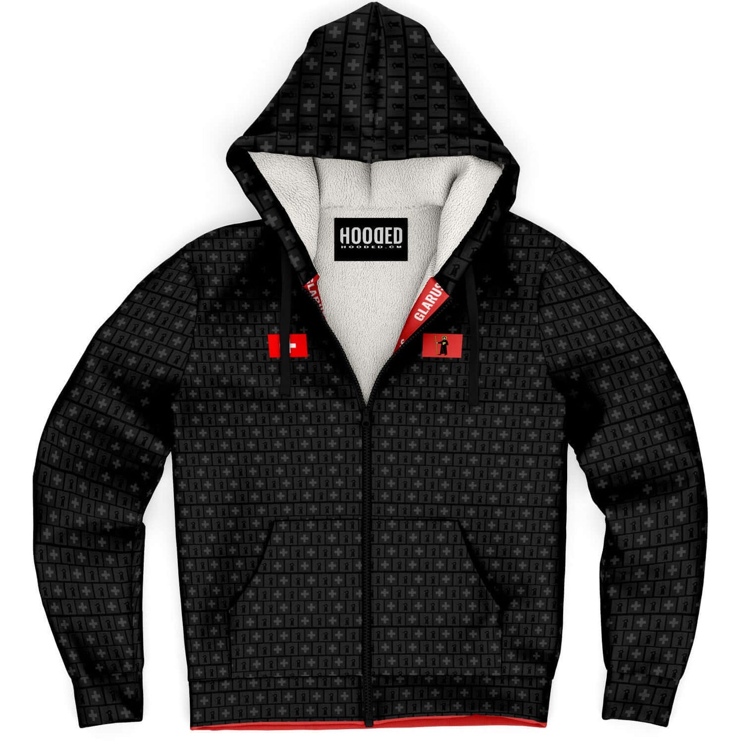 Deluxe Hoodie Glarus Muster