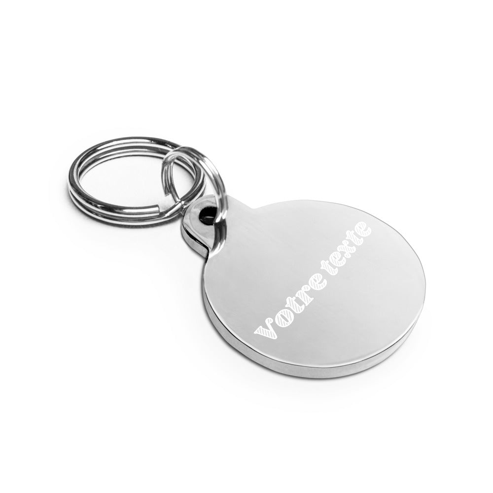 Médaillon gravé personnalisable