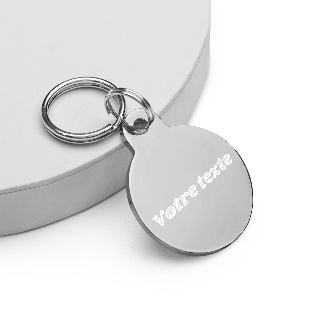 Médaillon gravé personnalisable