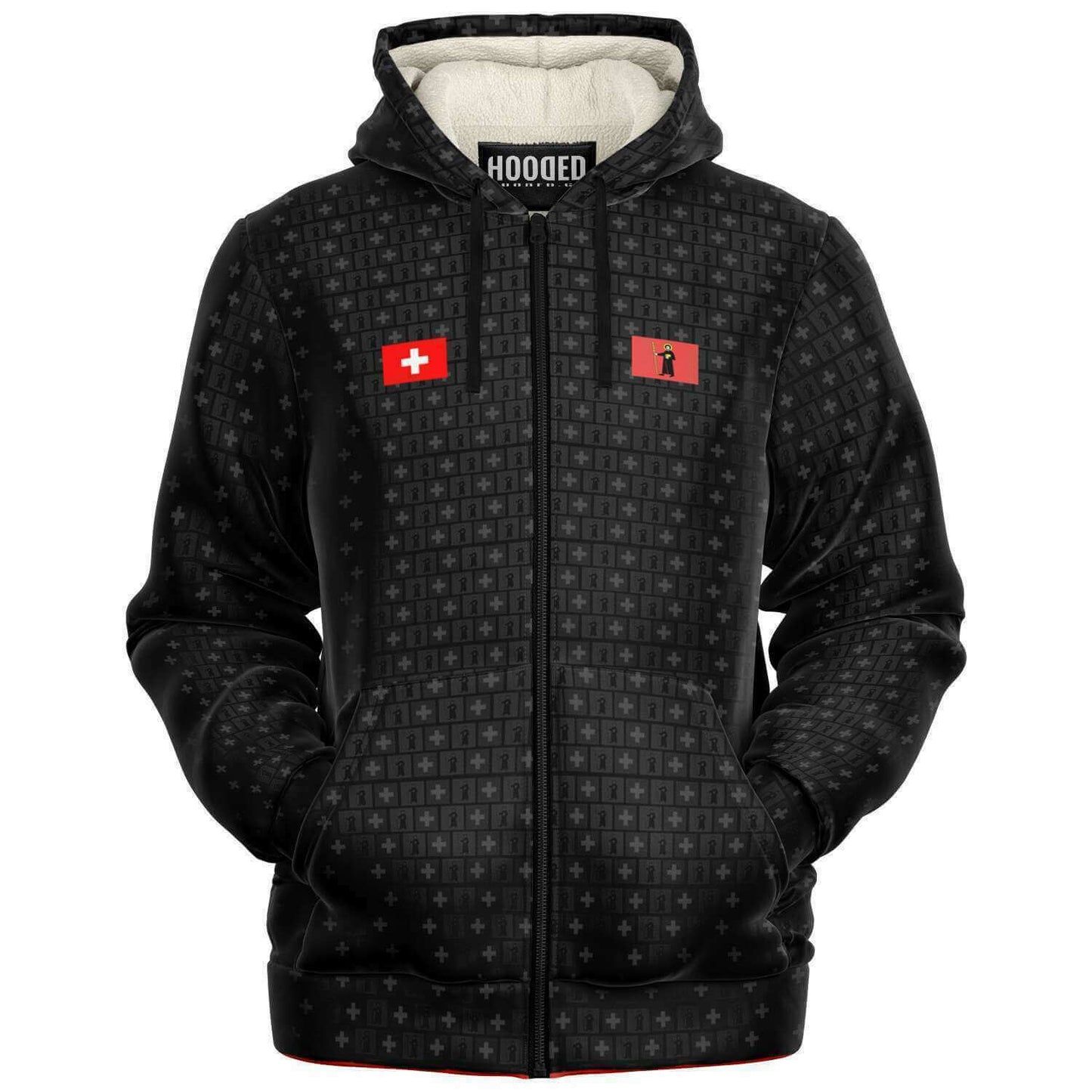 Deluxe Hoodie Glarus Muster