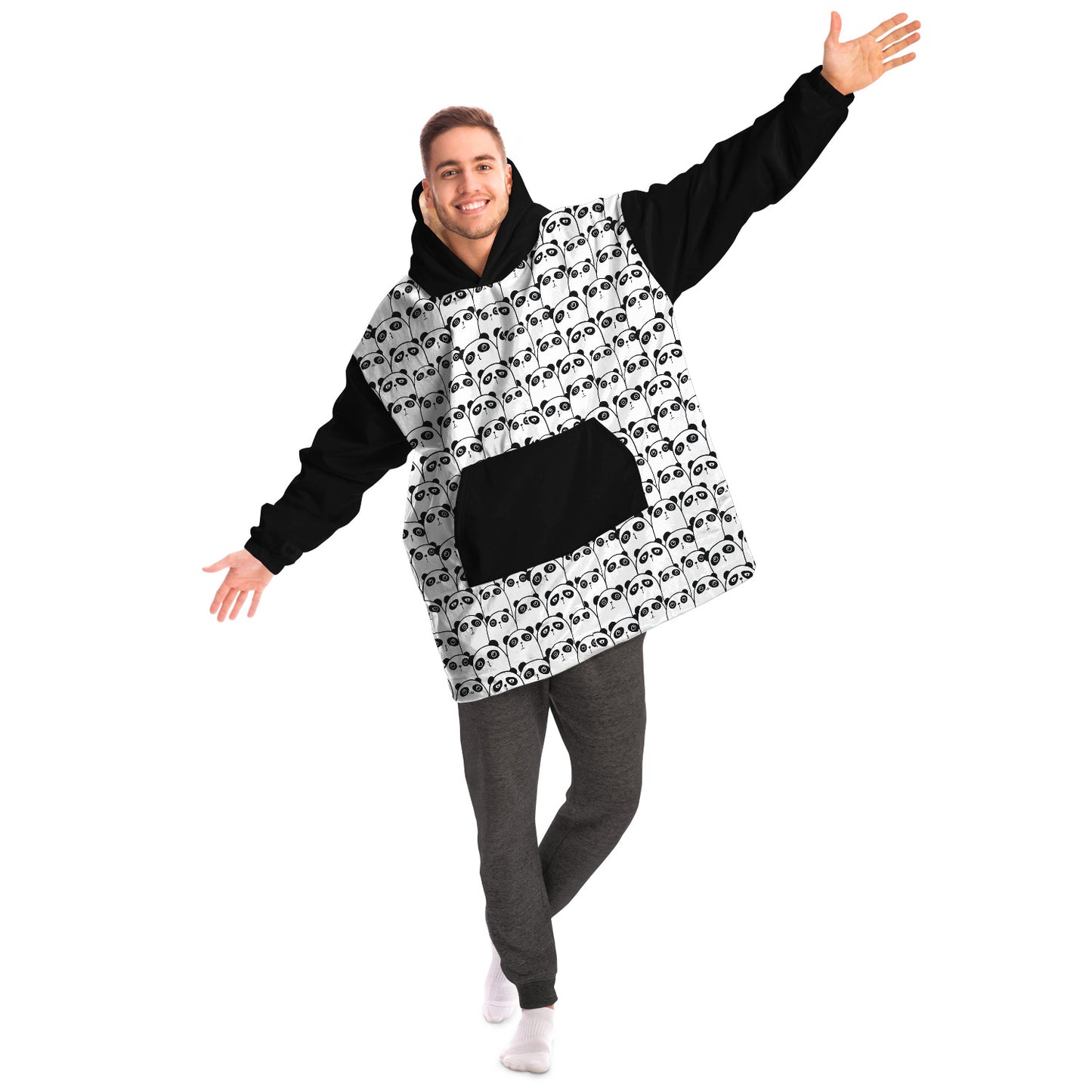 Snug hoodie | Panda