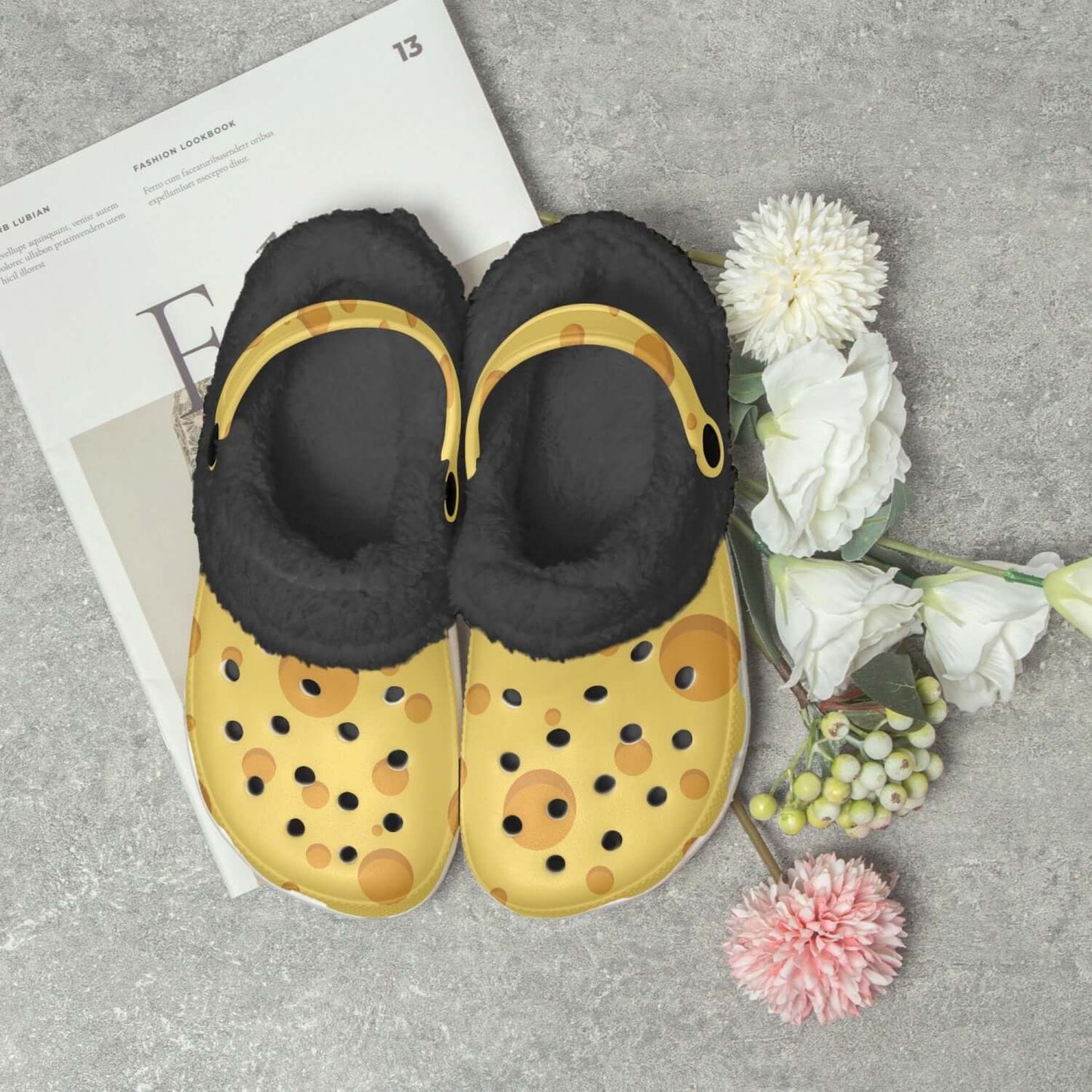 Gefütterte Sandalen/Schlappen Emmentaler