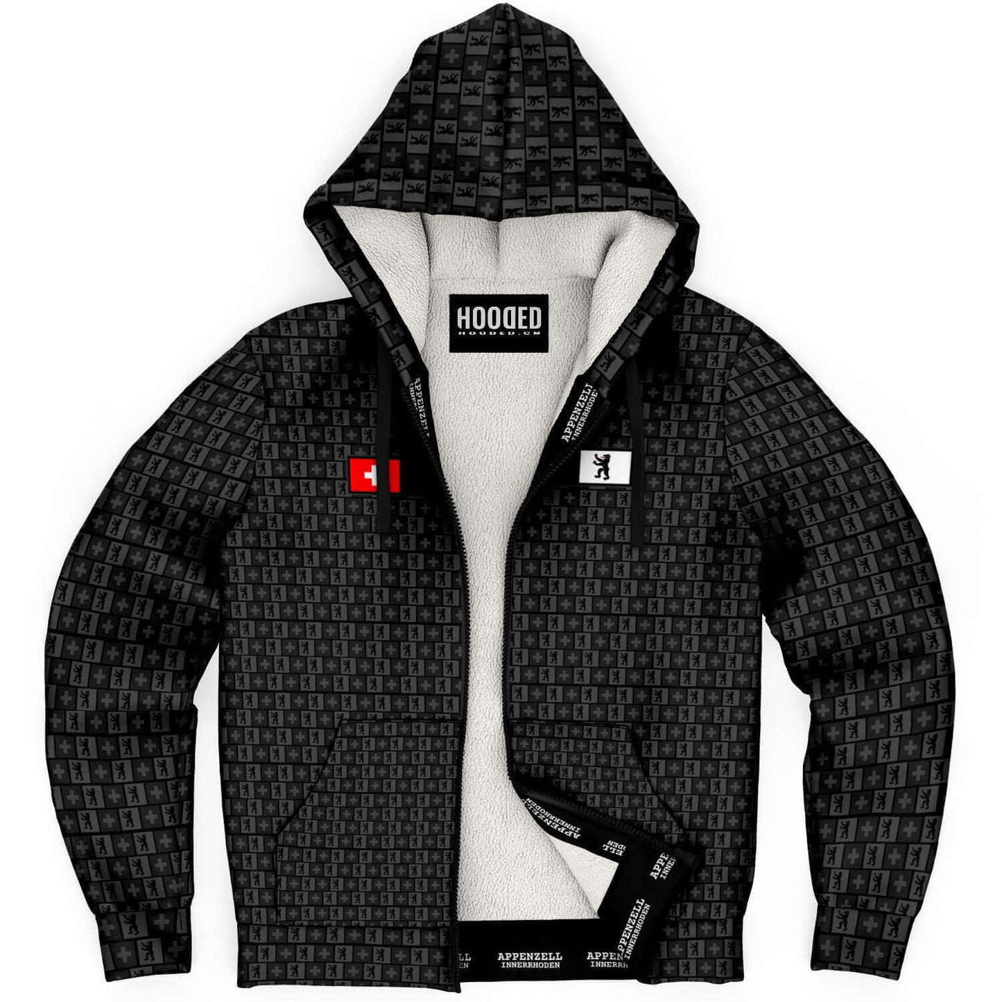 Deluxe Hoodie - Appenzell Innerrhoden Muster
