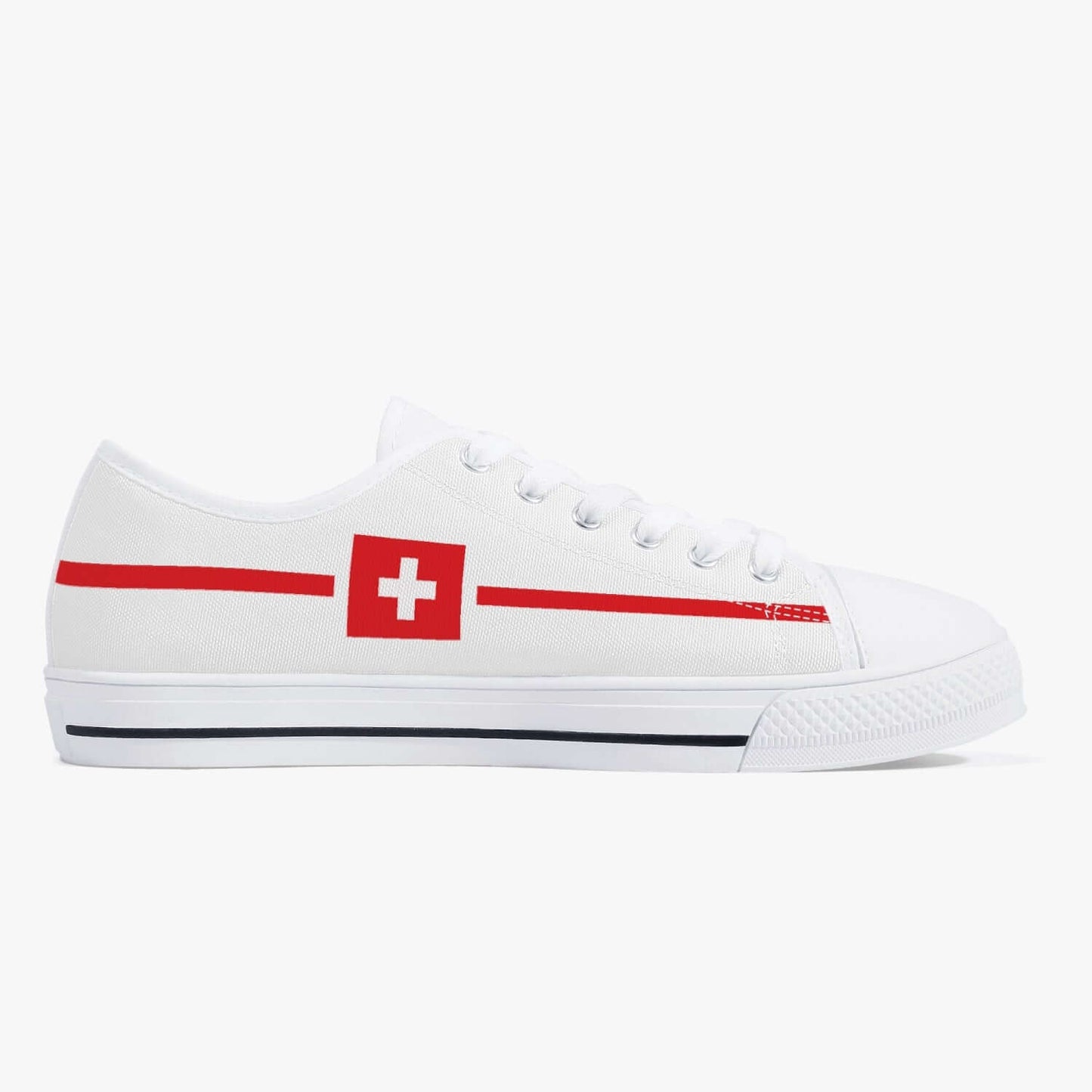 Chaussures basses Suisse - blanc Hommes/Femmes