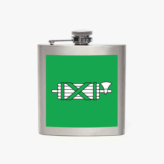 St. Gallen Flasque de poche en acier inoxydable