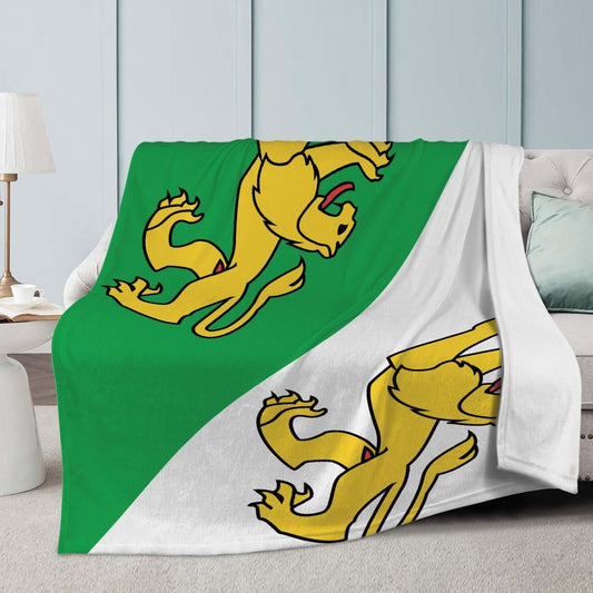 Couverture polaire Thurgovie drapeau