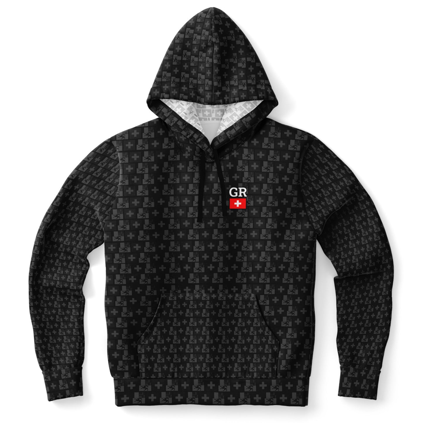 Hoodie | Grisons motif