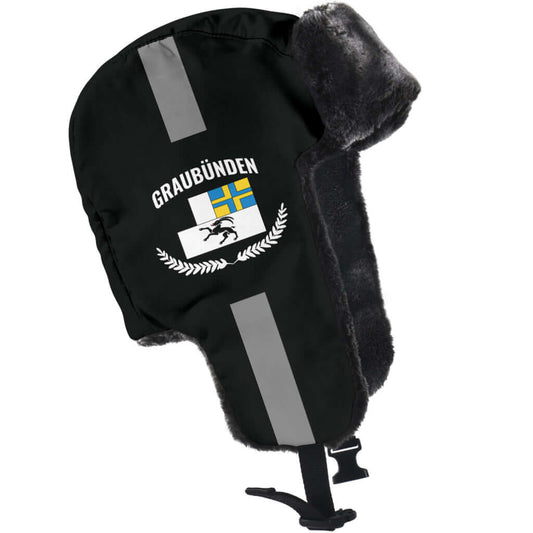 Chapeau de trappeur Grisons