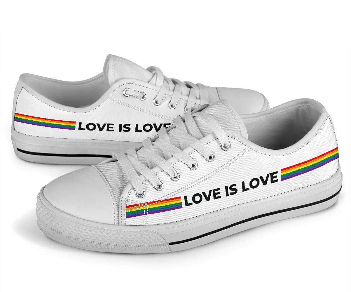 Baskets Love is Love - Tailles hommes