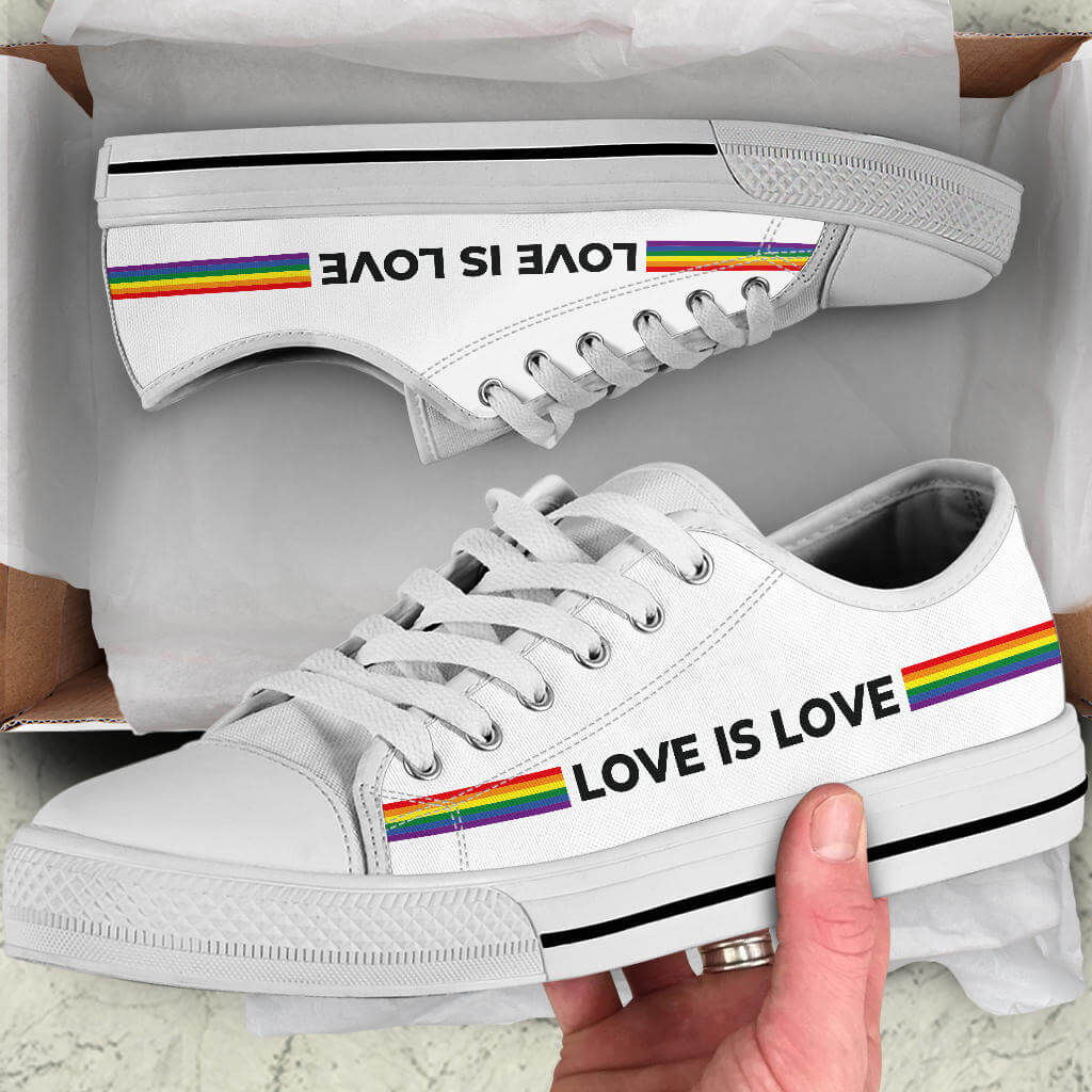 Baskets Love is Love - Tailles hommes