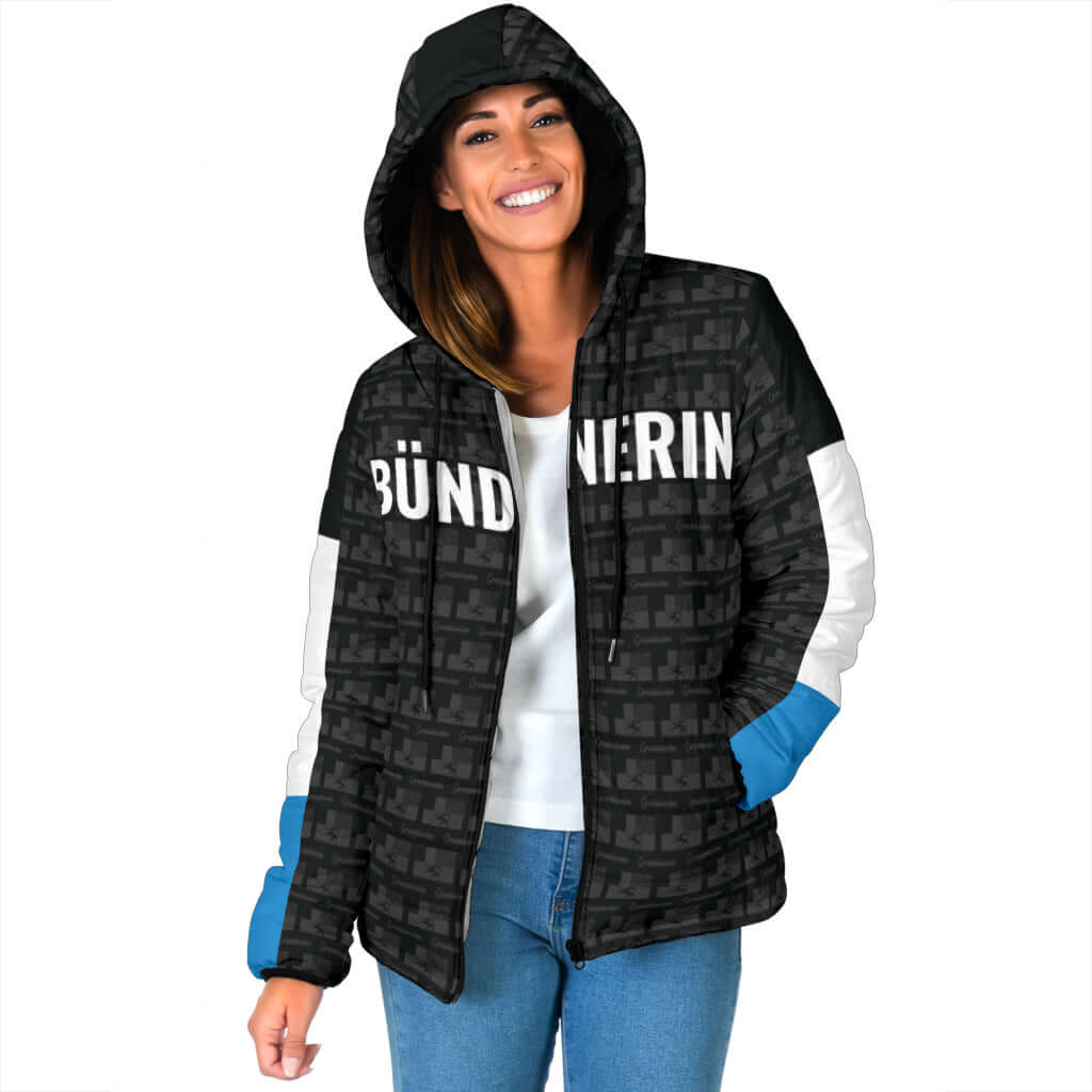 Veste à capuche doudoune Bündner/ Bündnerin