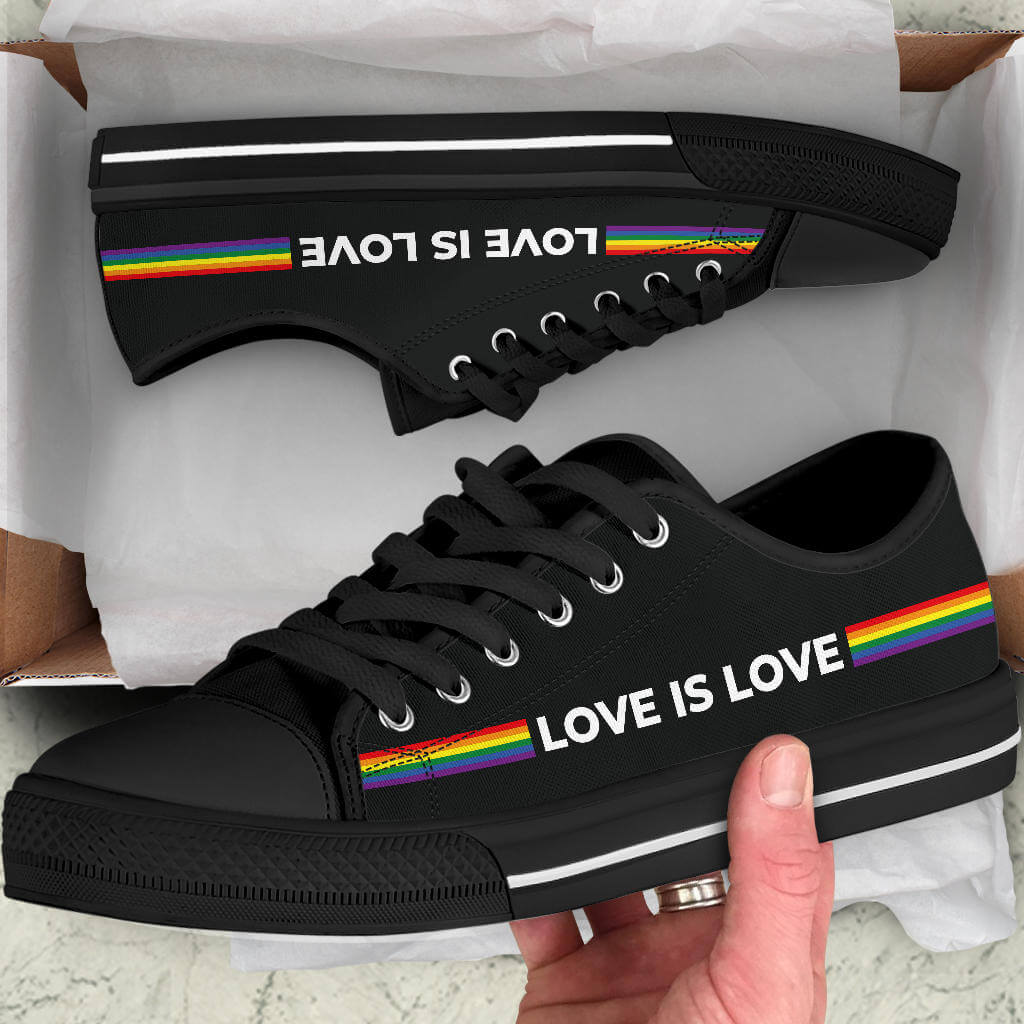 Baskets Love is Love - Tailles hommes