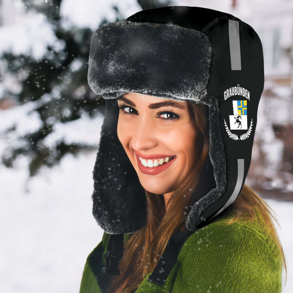 Chapeau de trappeur Grisons