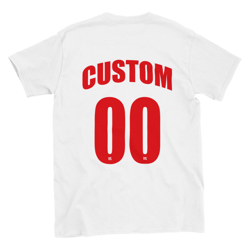 T-shirt Valais personnalisé Nom + N°