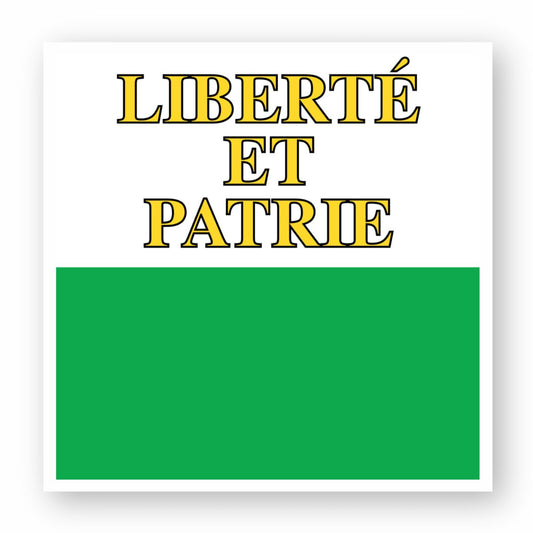 Autocollant Drapeau Vaud