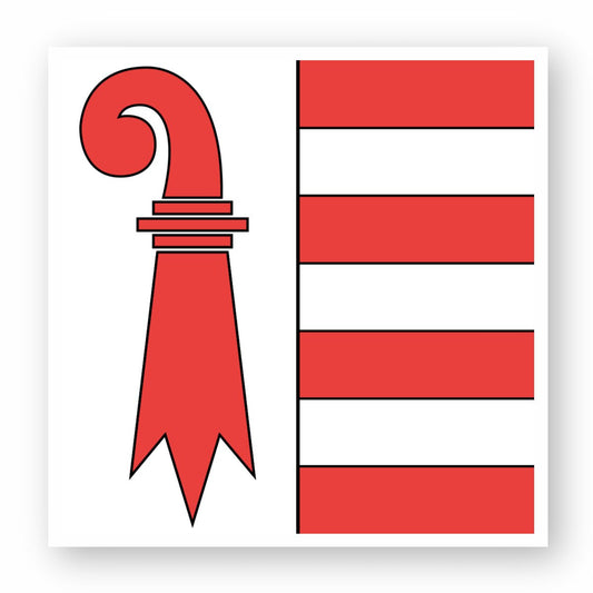 Autocollant Drapeau Jura