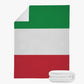 Couverture polaire Italie drapeau