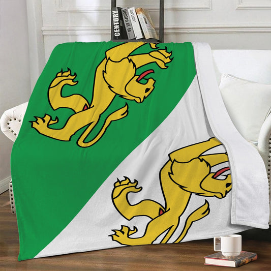 Fleecedecke Thurgau Flagge