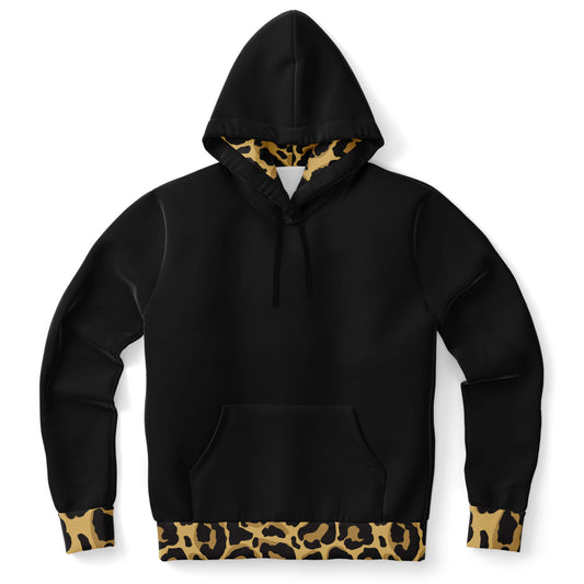 Hoodie | Léopard noir